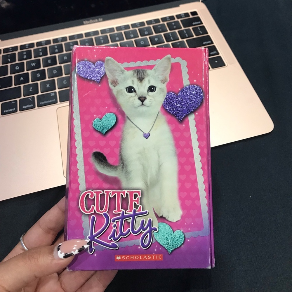 2000s "Cute Kitty" Pink Spiral Agenda Planner w/ Stickers - $5 Bundle Add-On ✨